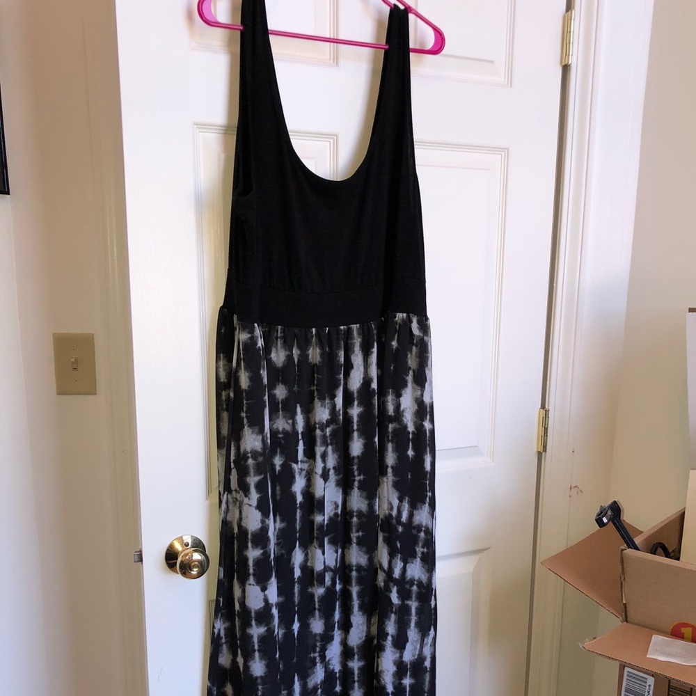Tie Dye Chiffon Torrid Maxi Dress